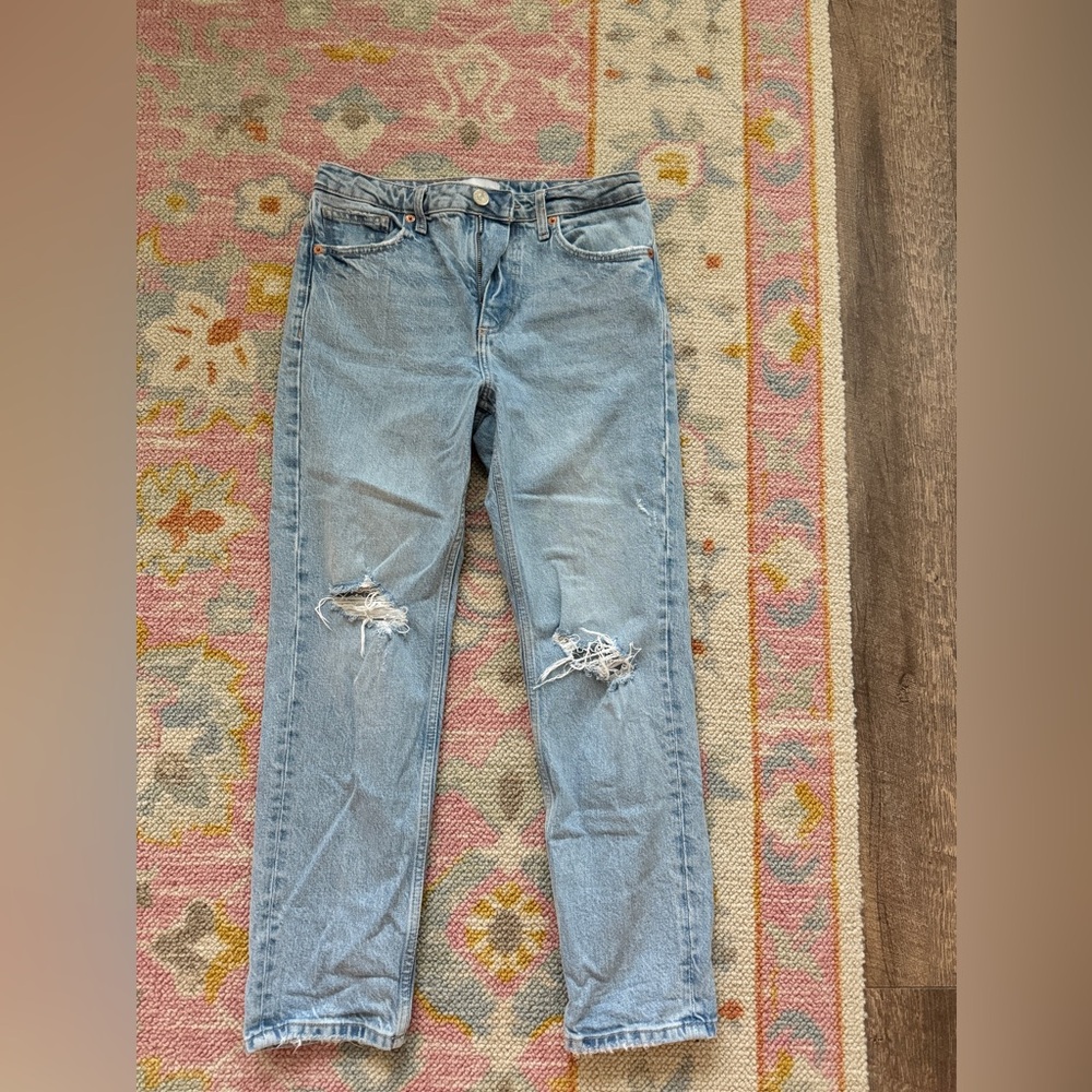 Zara mid rise jeans